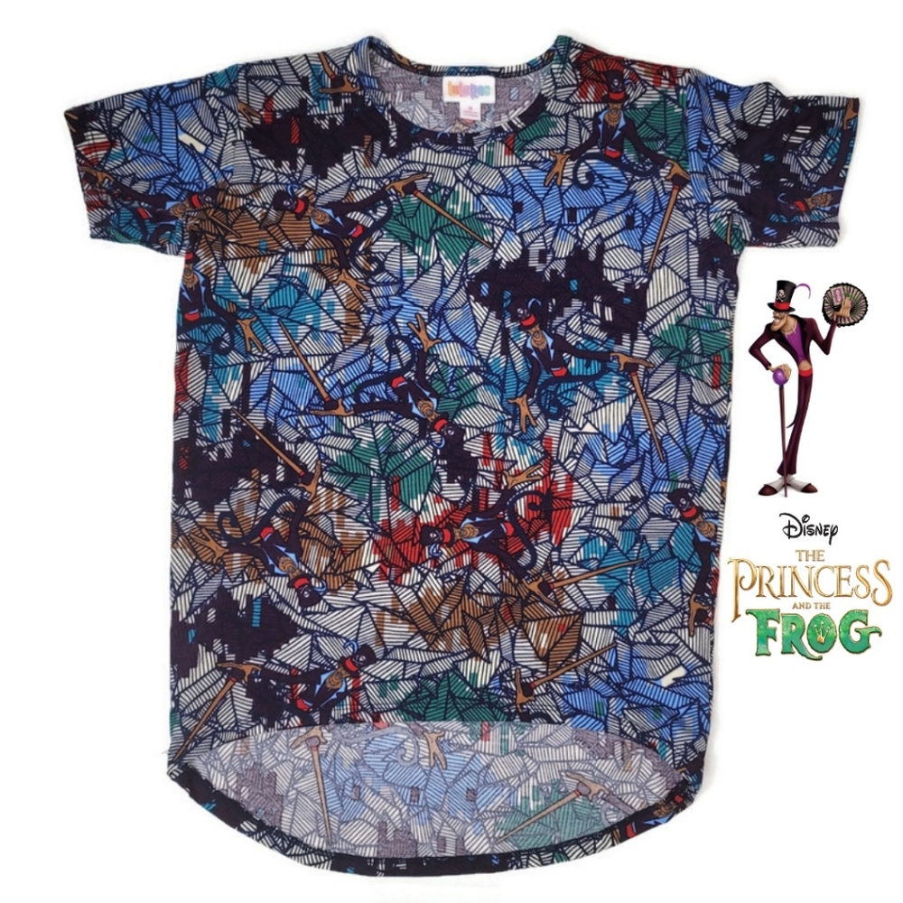 Lularoe Disney's princess and the frog shadow man